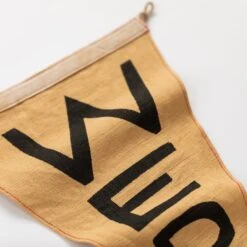 Slightly Choppy <br> Wedge Flag -Almond Surfboards Store 7Z4A0480