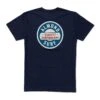 Almond Badge Tee | Navy -Almond Surfboards Store AlmondTees5.2.25 0017
