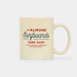 Surf Shop Mug | Almond 7 Surf Shop Mug | Almond -Almond Surfboards Store Almond surf shop mug 2 ALM