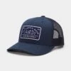 Navy Almond Trucker Hat -Almond Surfboards Store Almond trucker patch hat 72dpi