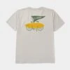 The Cruiser Tee | Natural -Almond Surfboards Store CRUISER TEE BACK MOCK