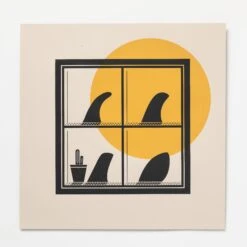 Findow | 18x18" Print