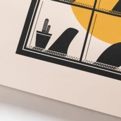 Findow | 18x18" Print -Almond Surfboards Store Findow poster print 18x18in detail 1
