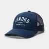 Fine Surfboards Trucker Hat | Navy -Almond Surfboards Store Fine Surfboards Trucker Hat NVY