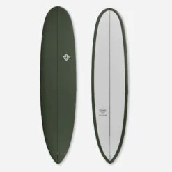 Almond X Rivian 8'0 Joy Surfboard 12 Almond X Rivian 8'0 Joy Surfboard -Almond Surfboards Store ForestGreen
