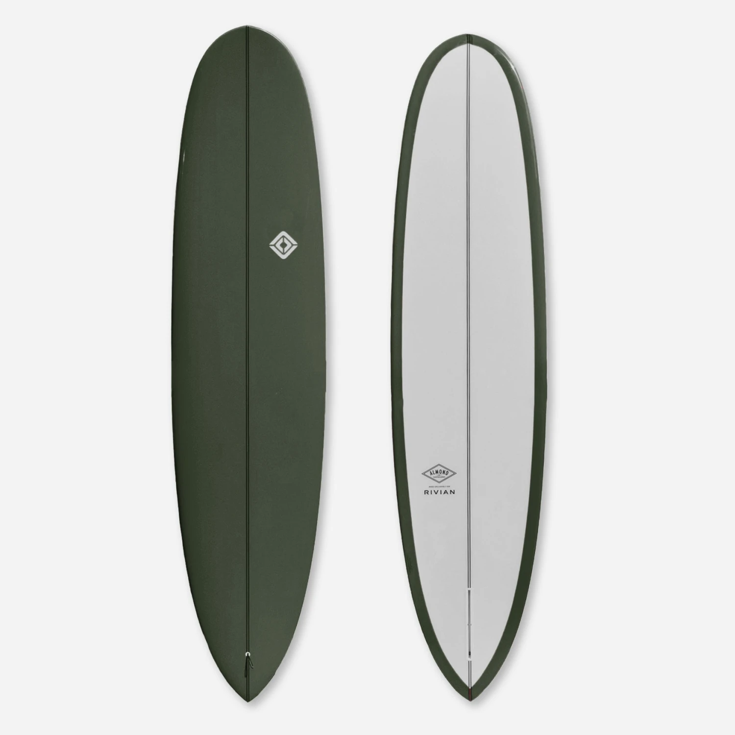 Almond X Rivian 8'0 Joy Surfboard 5 Almond X Rivian 8'0 Joy Surfboard - Image 3