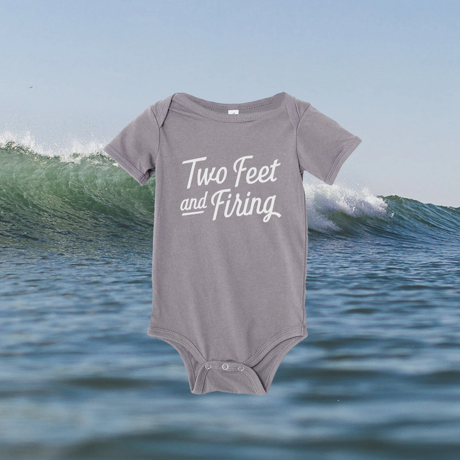 Two Feet Onesie | Storm 3 Two Feet Onesie | Storm